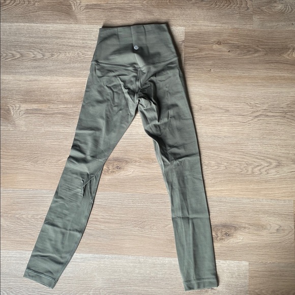 Lululemon Athletica Olive Green Leggings - Picture 2 of 3